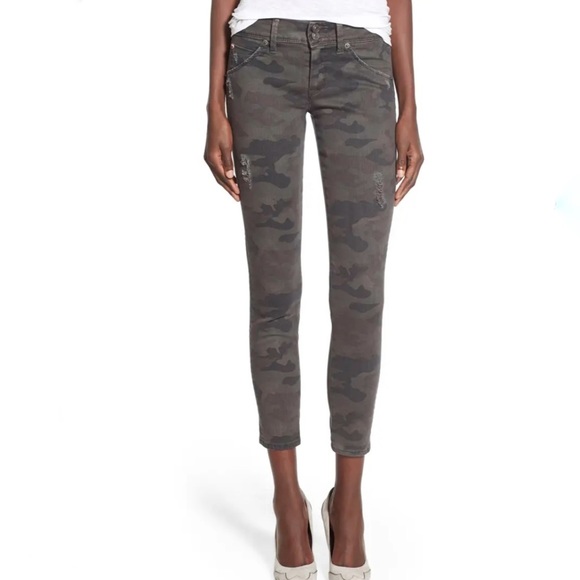 Hudson Camo Collin Ankle Skinny Jeans - Picture 11 of 11